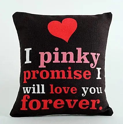 Personalized Pinky Cushion